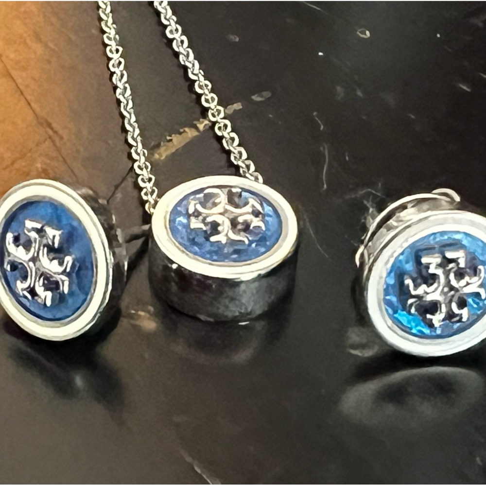 Tory Burch Kira Earrings and Necklace Set